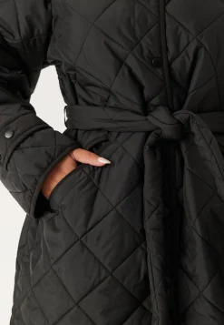 Pcemily Long Quilted Jacket