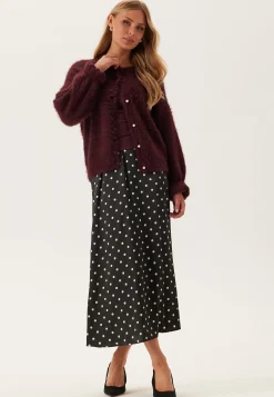 Pcjytta Hw Ankle Satin Skirt