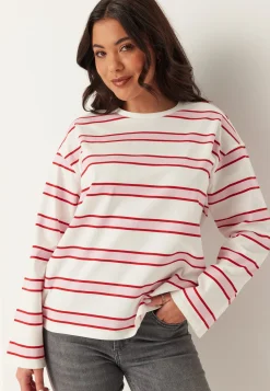 Pcmila Ls Loose Tee Jrs