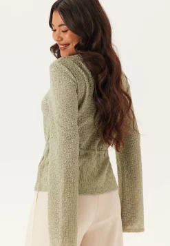 Peplum Lace Cardigan