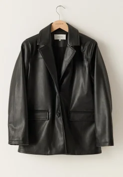 PU Blazer Jacket