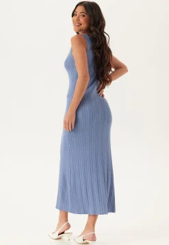 Rib Sculpted Knitted Dress