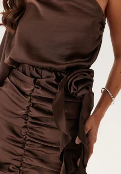 Satin Short Dress