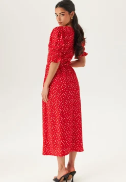 Short Sleeve Smock Dress
