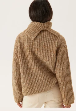 Slfchicago Ls Knit Split Roll
