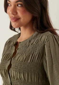 Smock Midi Dress