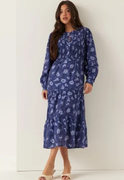 Smock Midi Dress