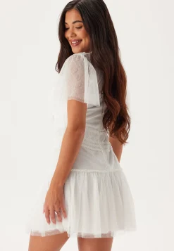 Sonia Mesh Frill Dress
