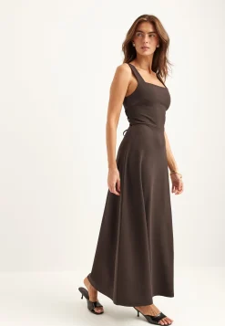 Square Neck Corset Dress