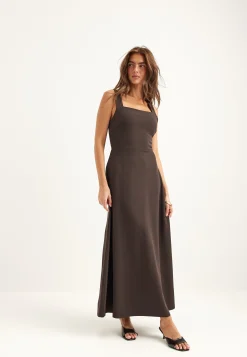 Square Neck Corset Dress