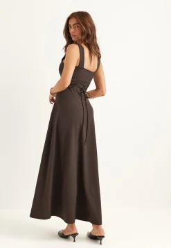 Square Neck Corset Dress