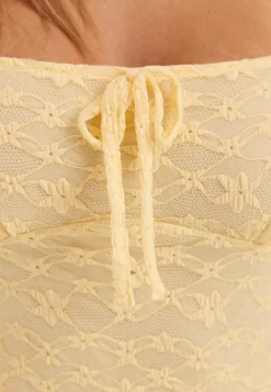 Square Neck Lace Dress