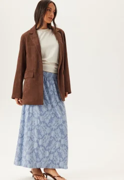 Structure Floral Maxi Skirt