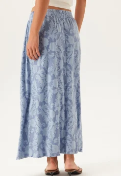 Structure Floral Maxi Skirt