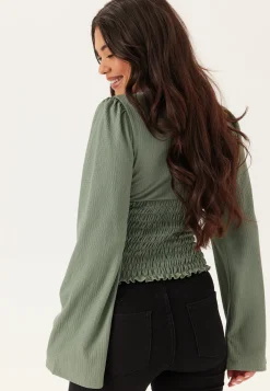 Structure Smock Top