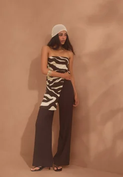 Structure Wide Trousers