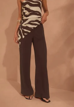 Structure Wide Trousers