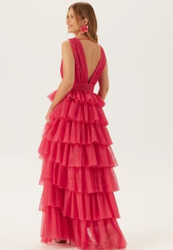 Tulle Frill Gown