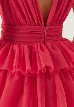 Tulle Frill Gown