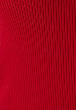 Vicomfy O-neck L/S KNIT TOP