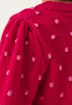 Vidottie L/S O-NECK KNIT TOP O