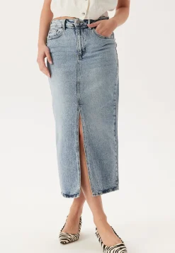 Vijaf Hw Midi Denim Skirt-noos