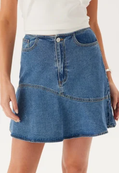 Vijessie Rw Short Denim Skirt