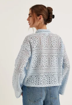 Vimerinda Crochet L/S CARDIGAN