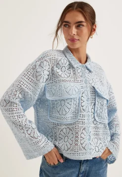 Vimerinda Crochet L/S CARDIGAN
