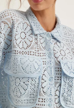 Vimerinda Crochet L/S CARDIGAN