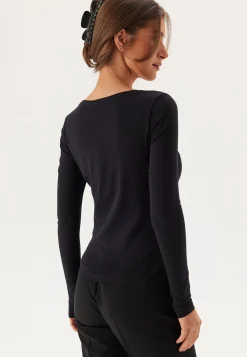 Vinora L/S O-NECK TOP - NOOS