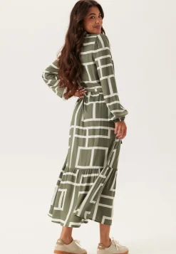 Viscose Long Sleeve Dress