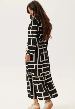Viscose Long Sleeve Dress