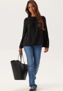 Vmdebbie Ls Pleat Top