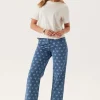Vmtessa Hr Wide Jeans Print