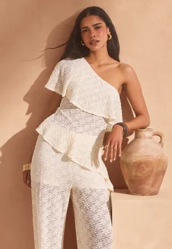 Wide Lace Trousers