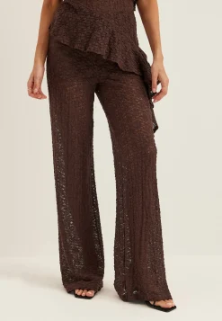 Wide Lace Trousers