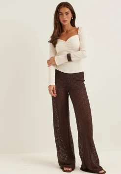 Wide Lace Trousers