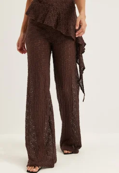 Wide Lace Trousers