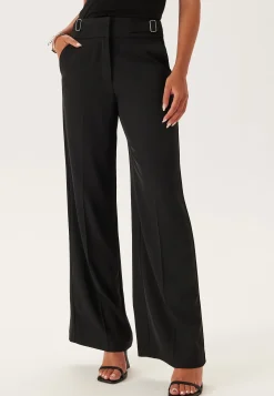 Wide Leg Adjustable Trousers