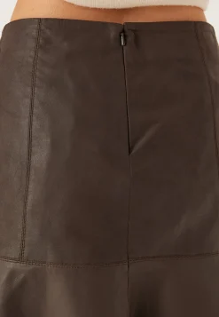 Yascolly Mw Naplon Leather Skirt
